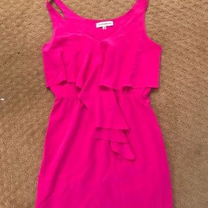 Amanda Uprichard Hot Pink Dress